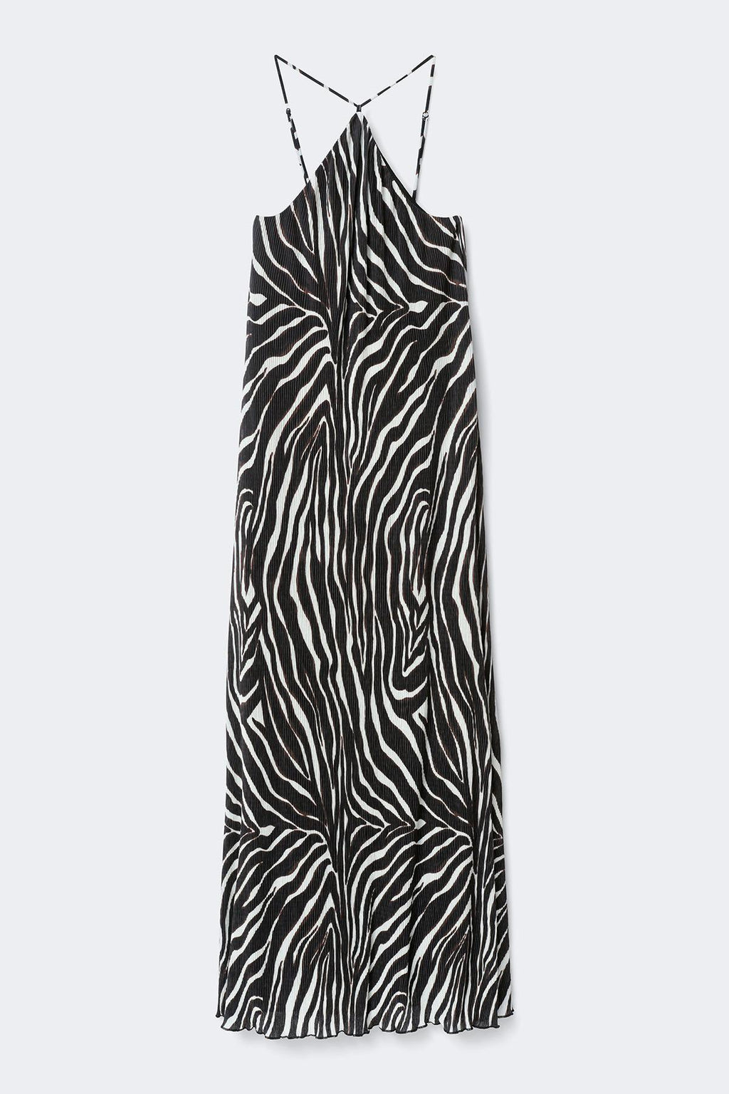 Crinkle maxi dress