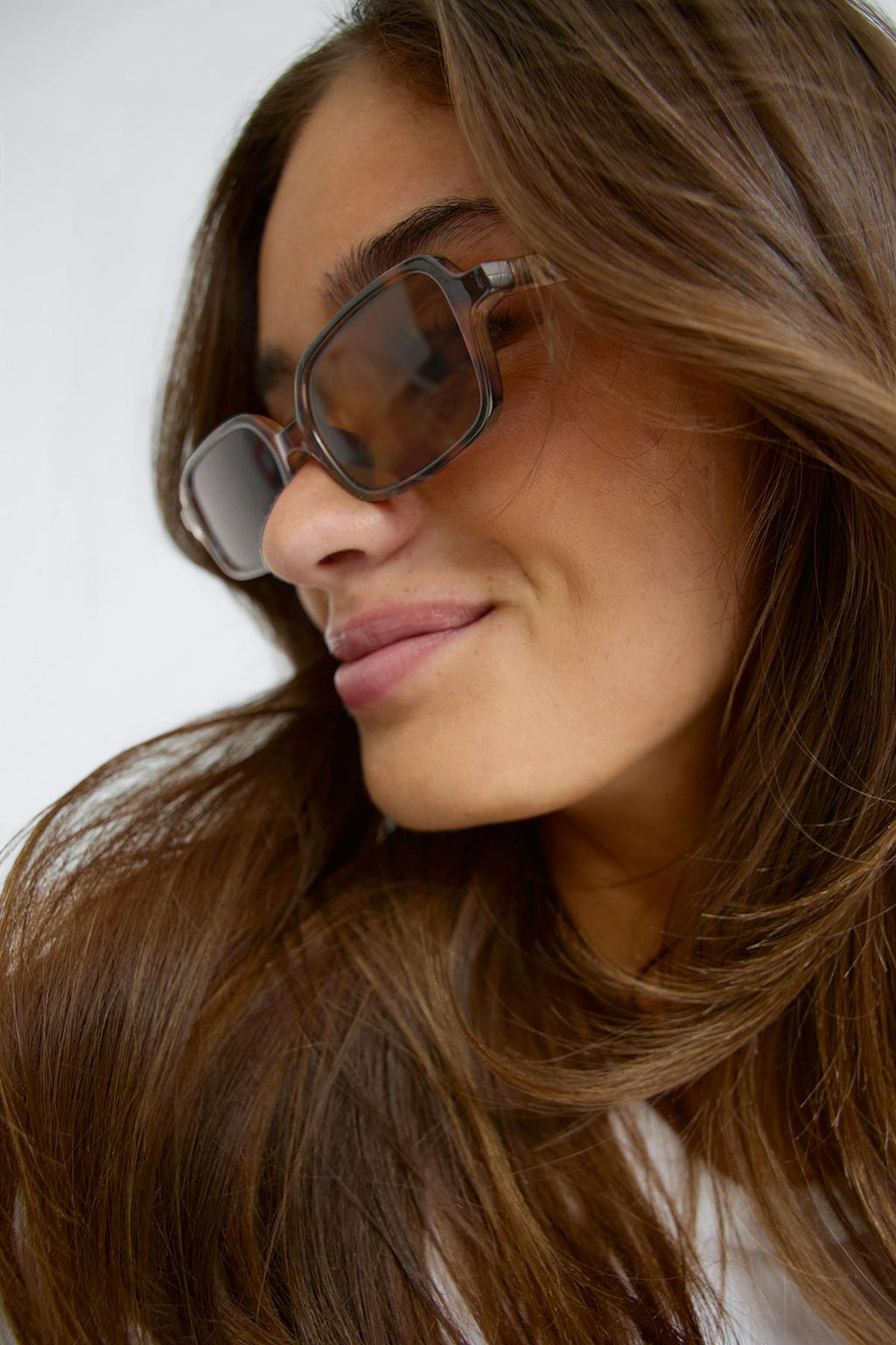 Slim rectangular sunglasses