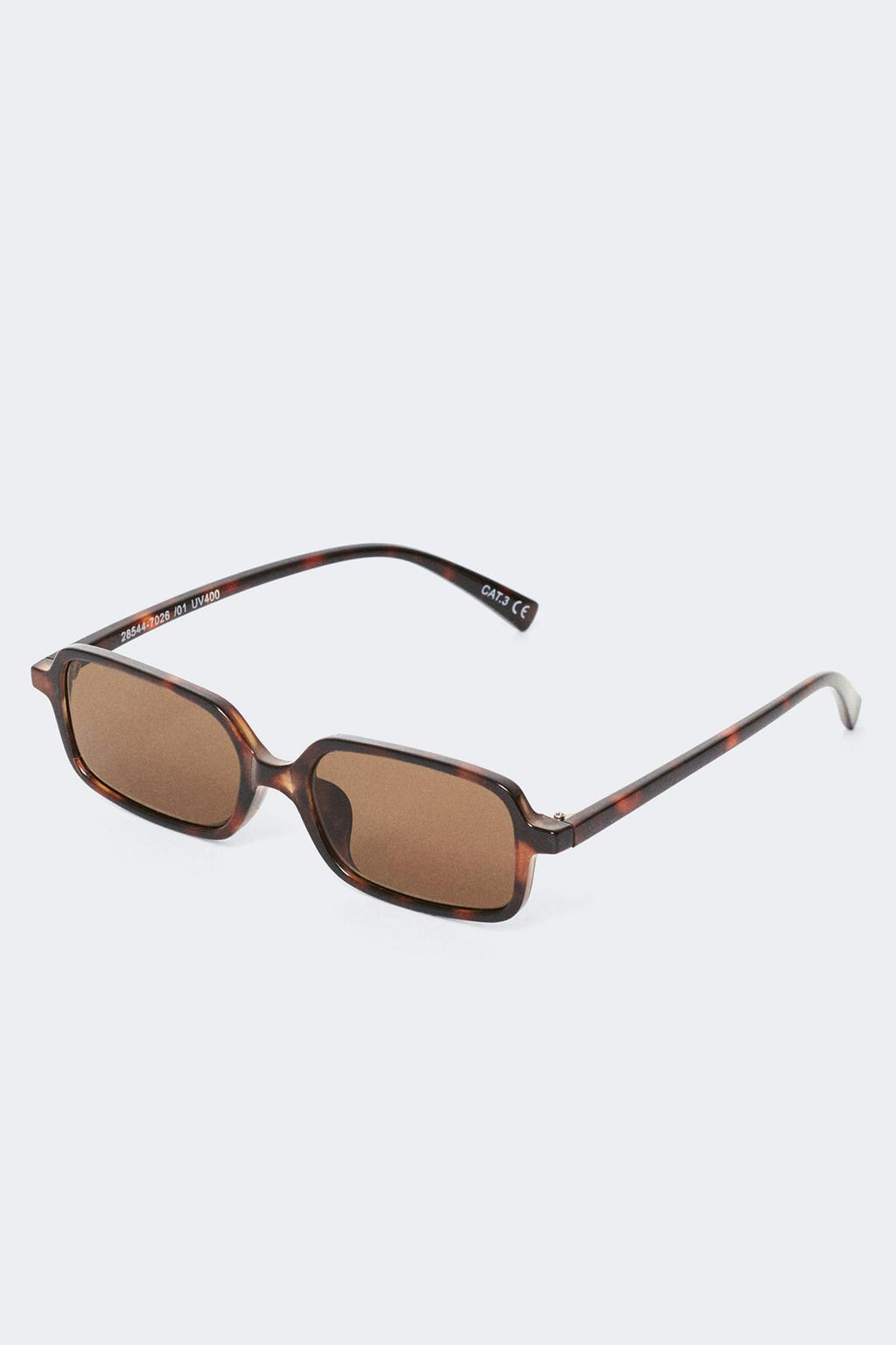 Slim rectangular sunglasses