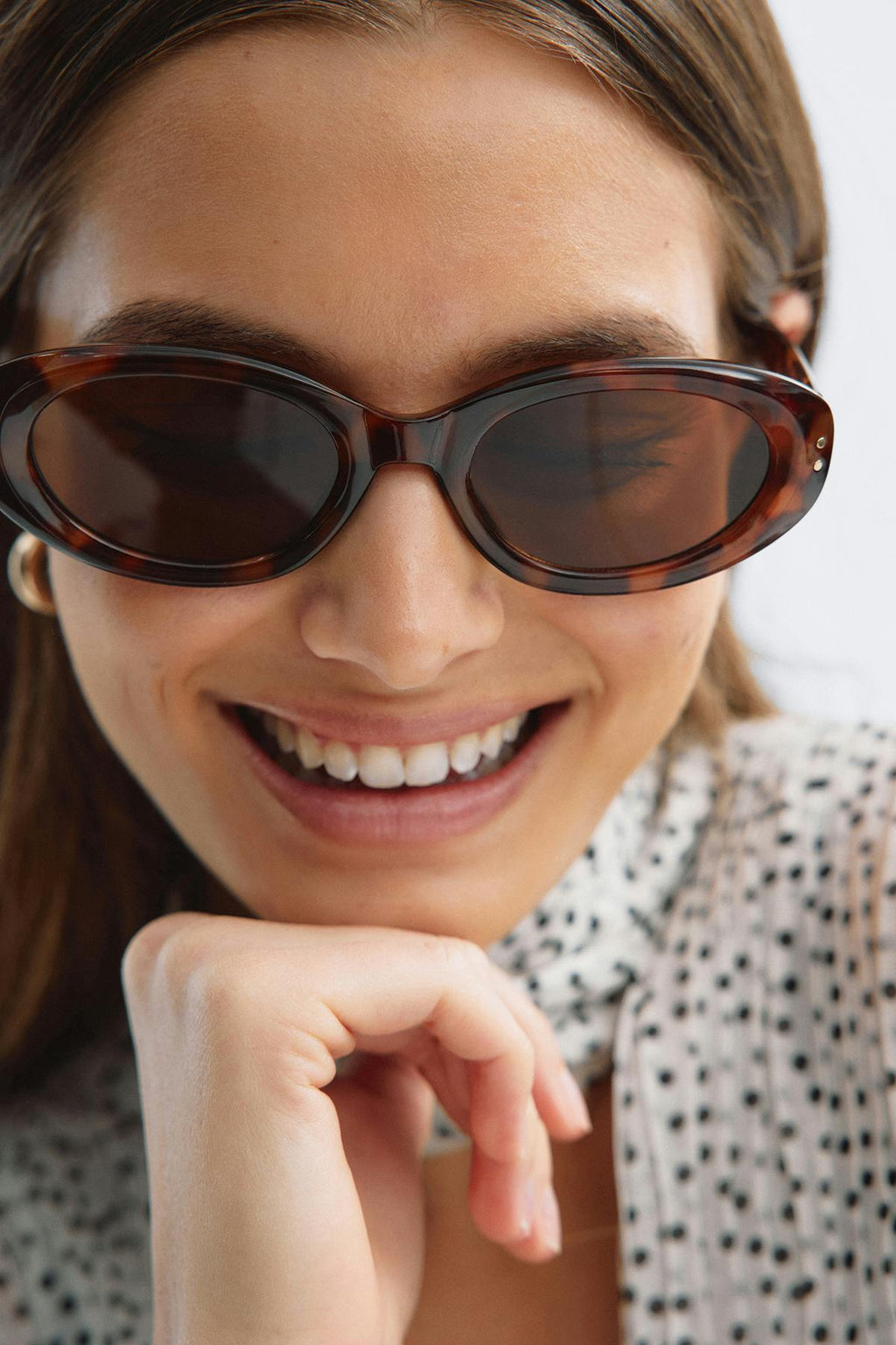 Angular sunglasses