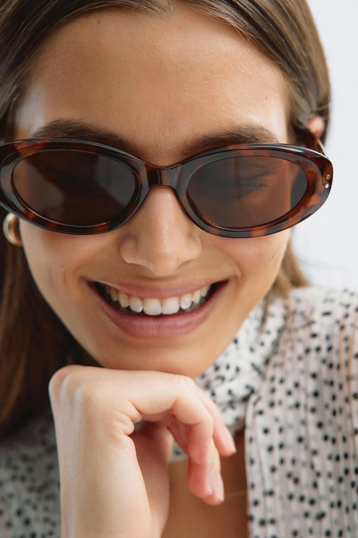 Angular sunglasses