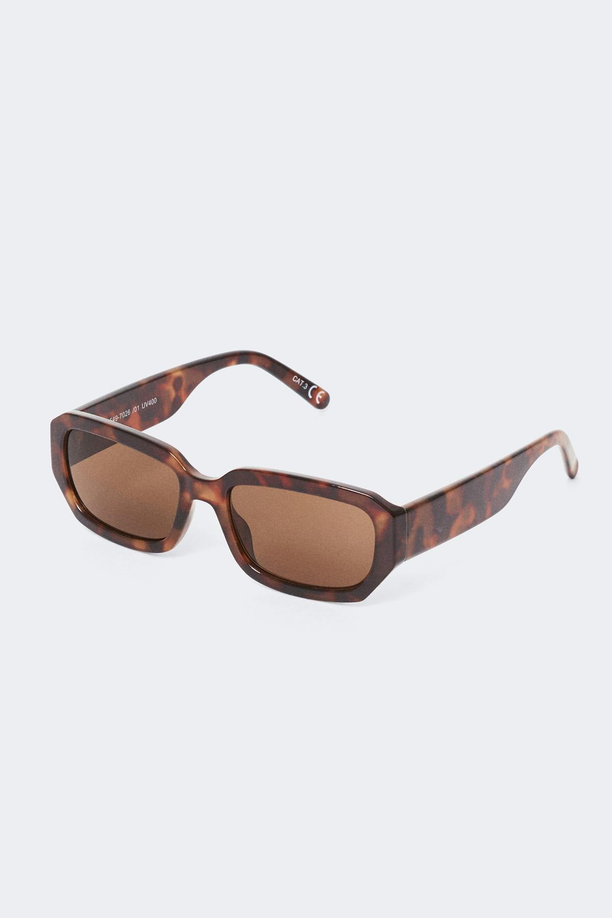 Rectangular sunglasses