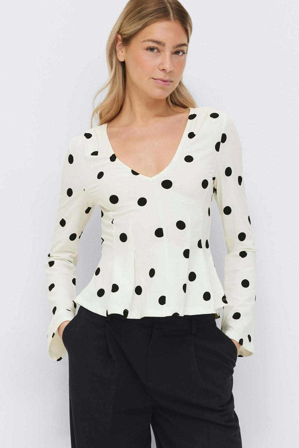Peplum top