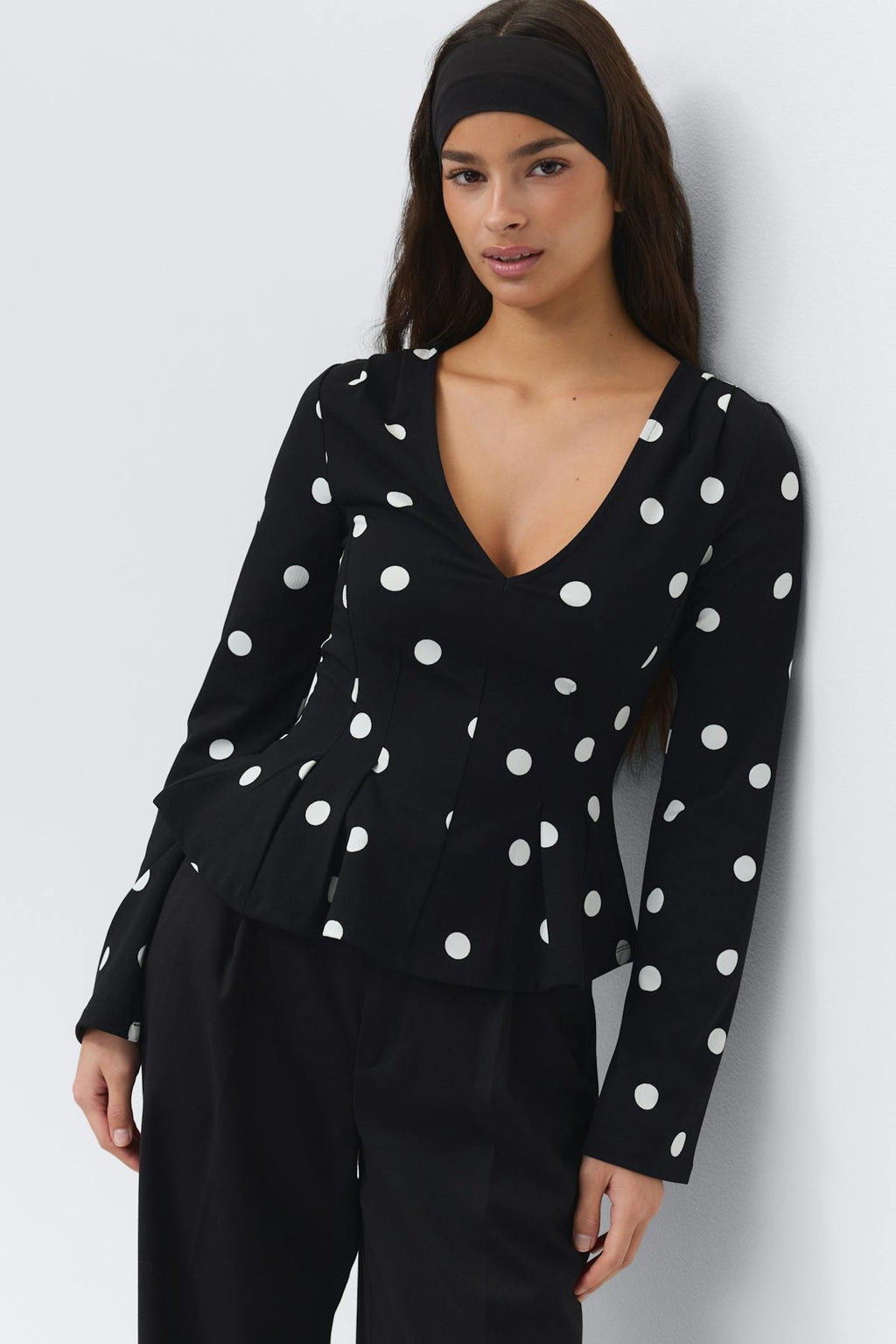 Peplum top