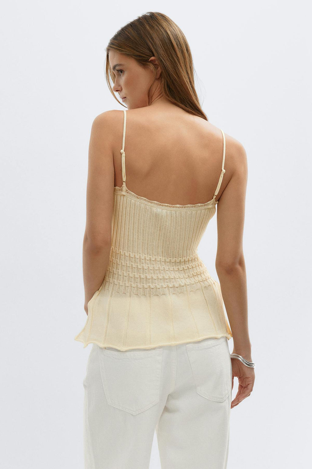 Knitted singlet