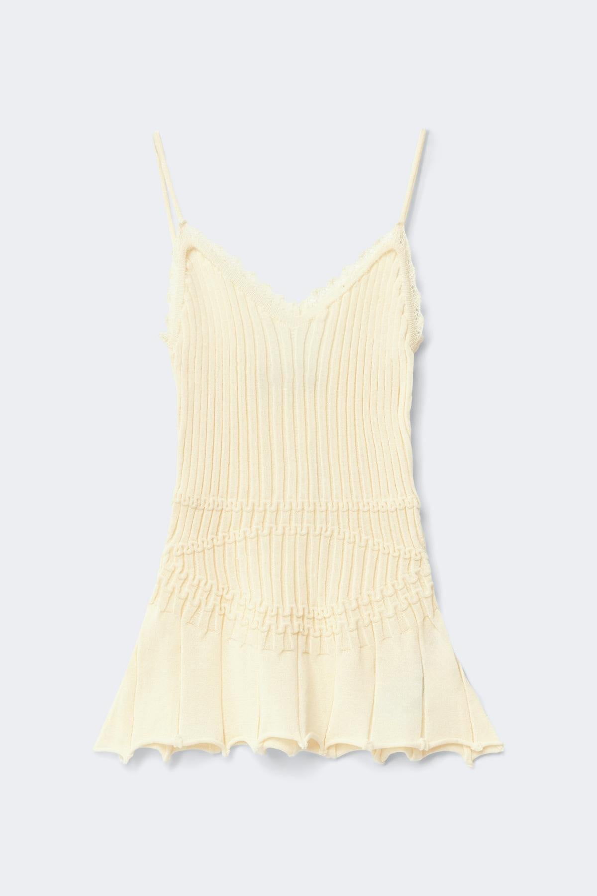 Knitted singlet