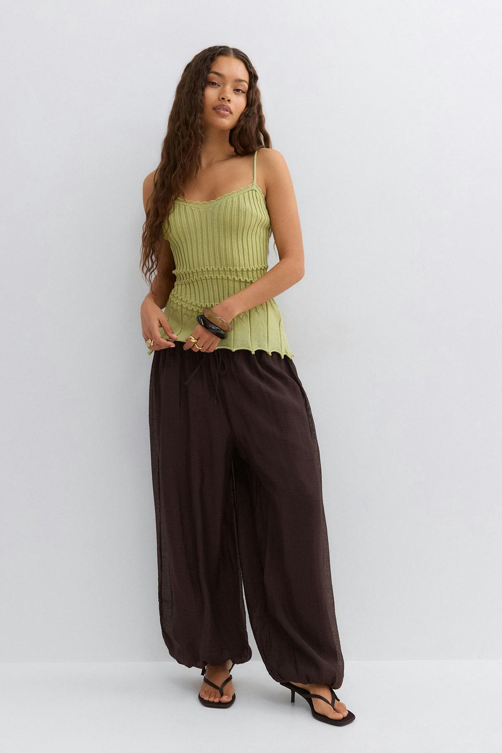 Knitted singlet