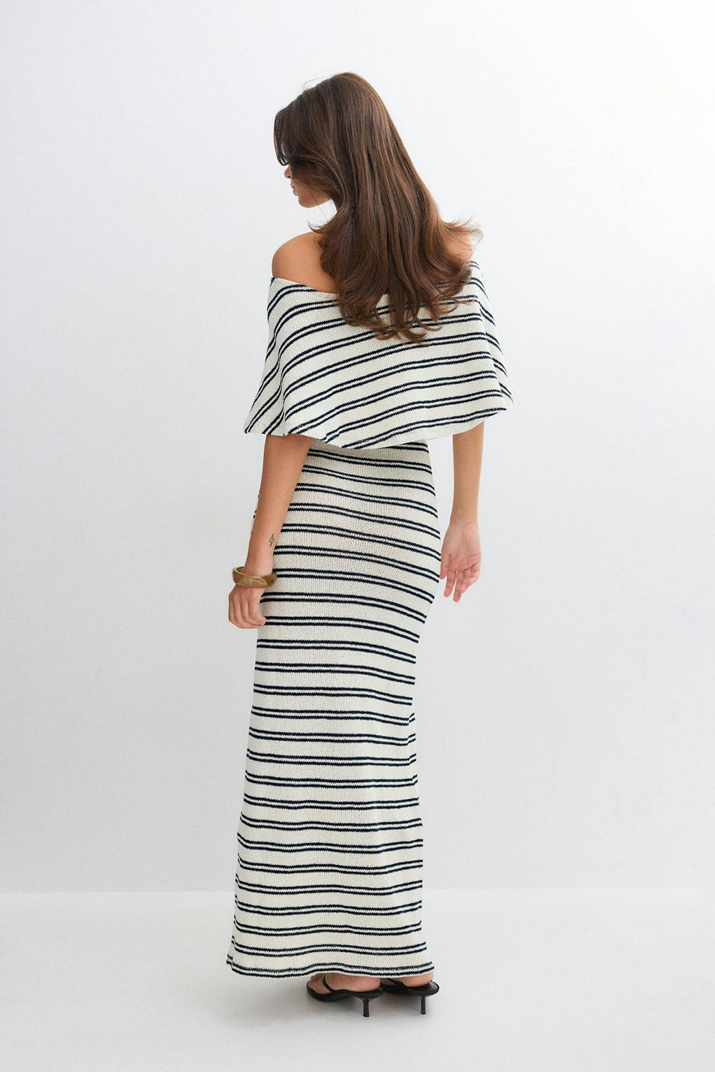 Off shoulder maxi dress