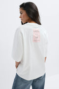 Patch detail tee