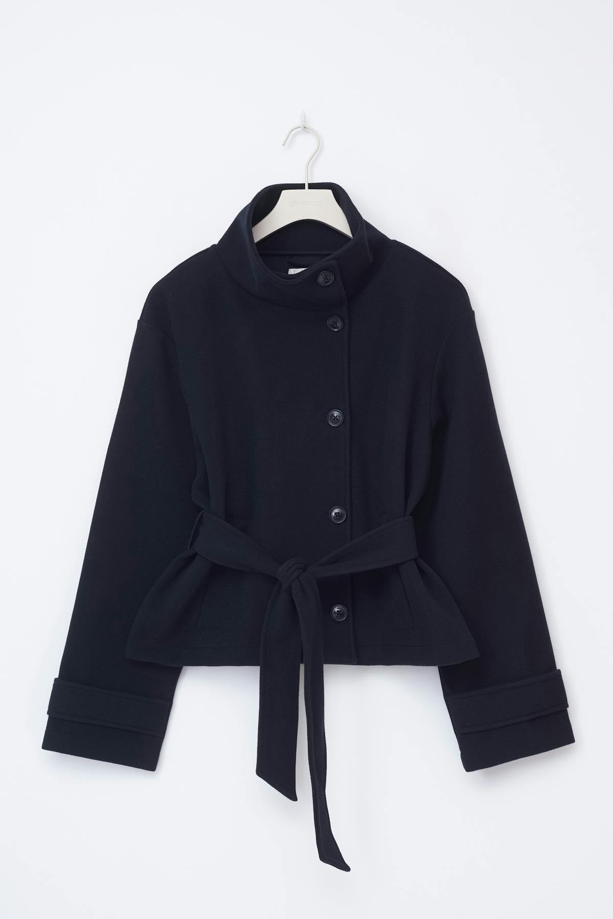 Y short felt jacket