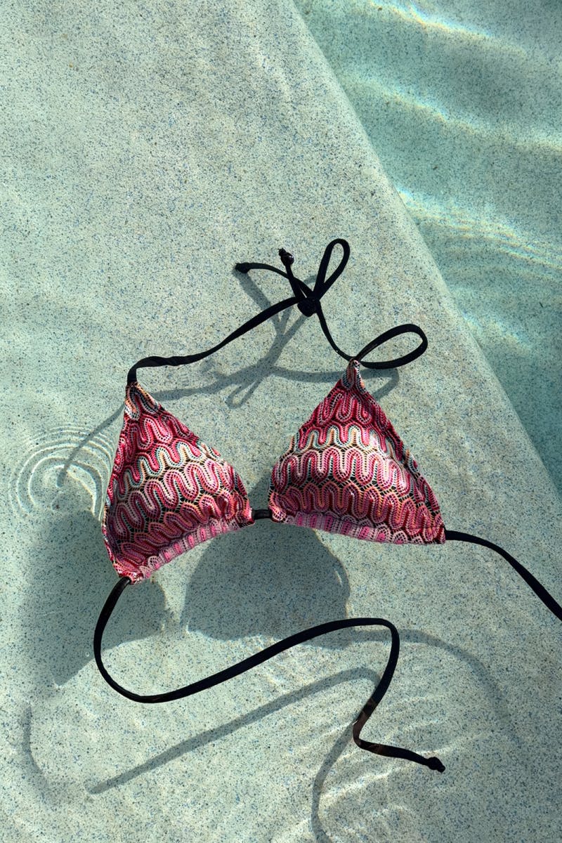14+ triangle bikini top