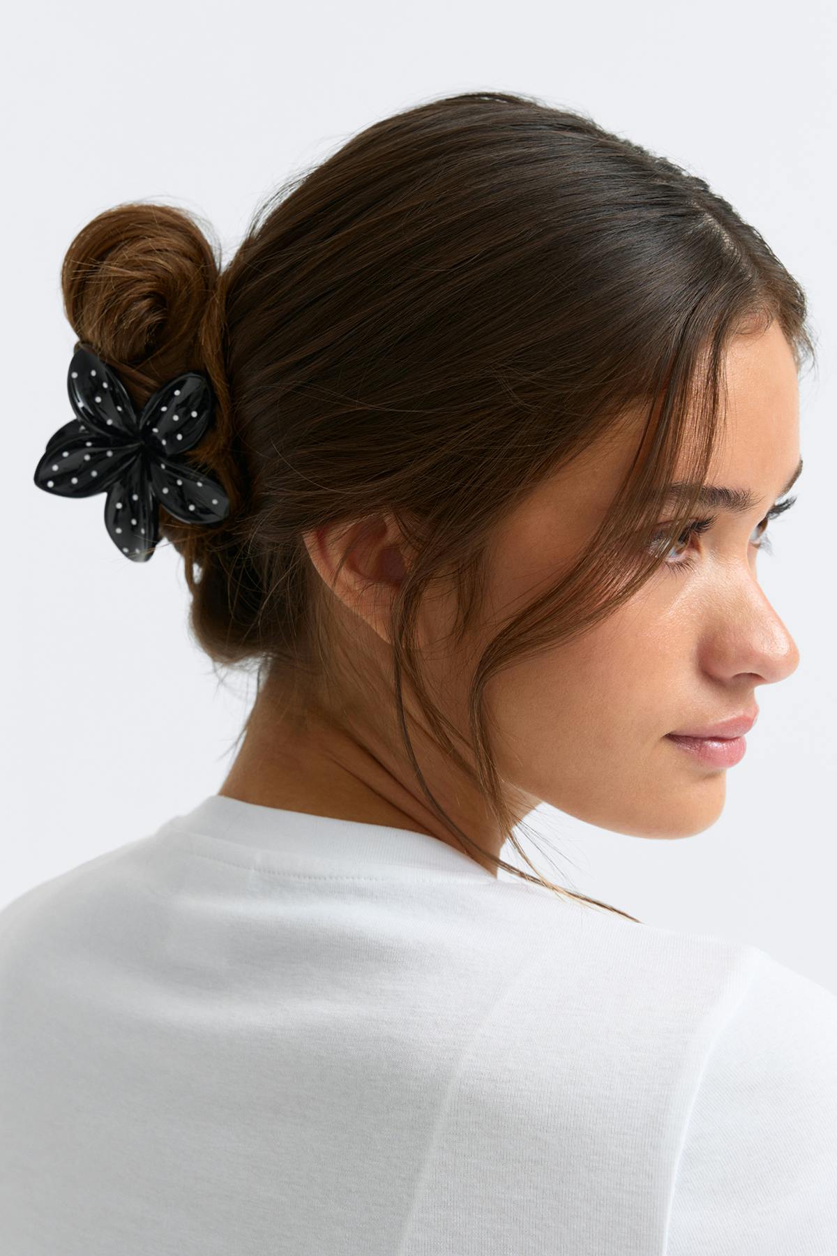 Flower hair clip