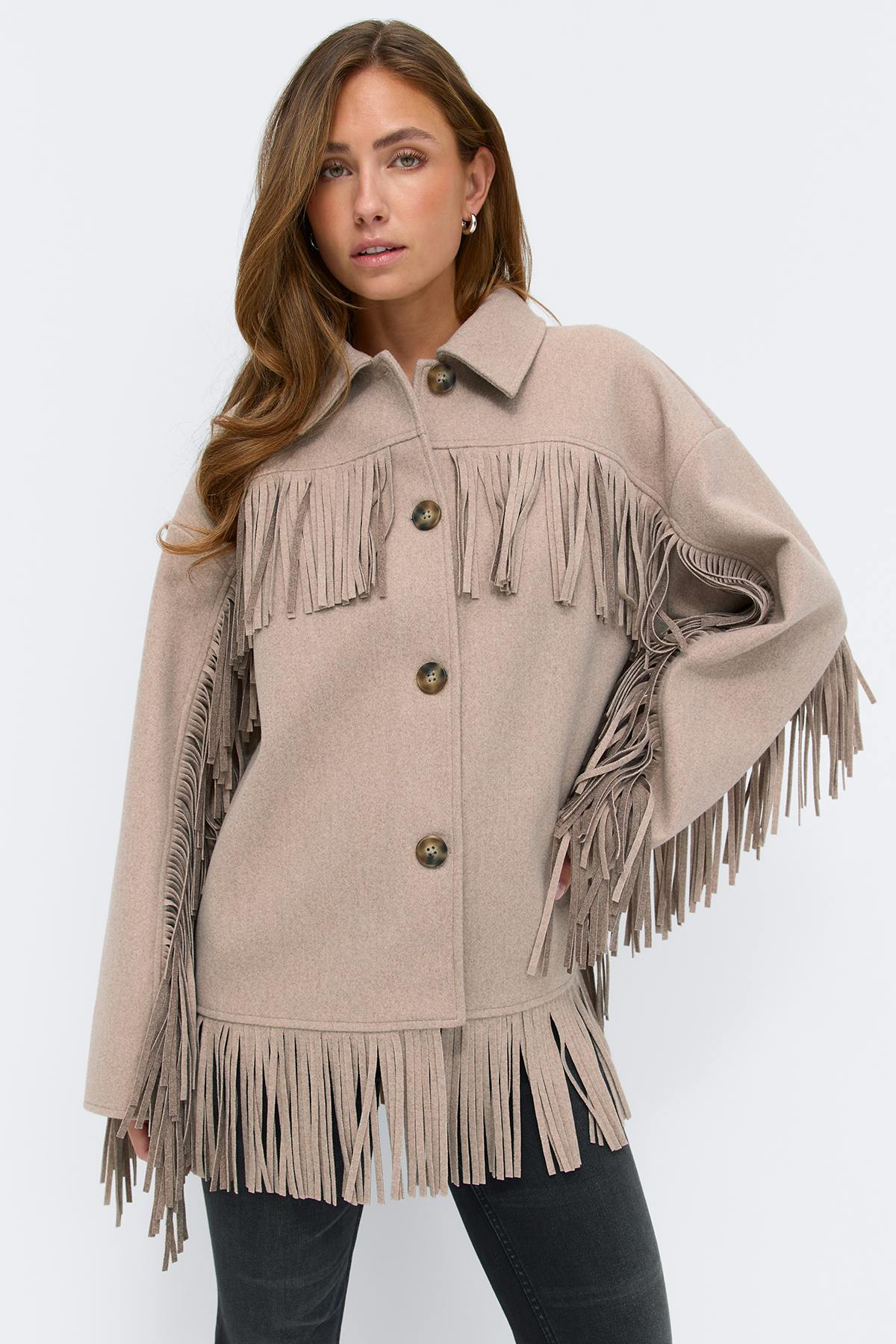 Fringe jacket