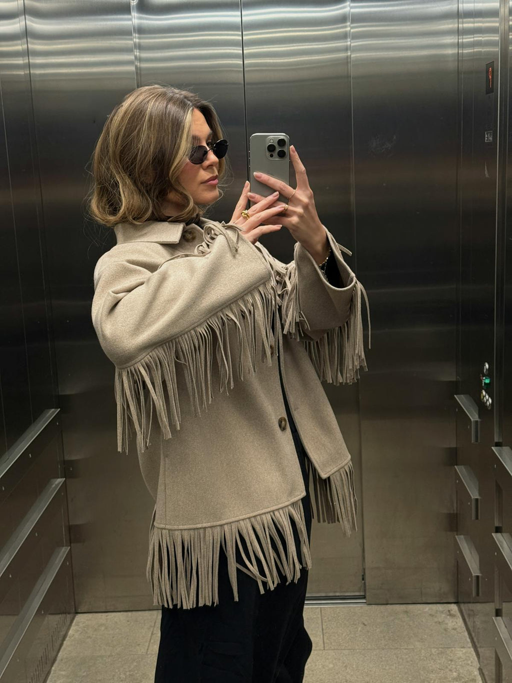 Fringe jacket
