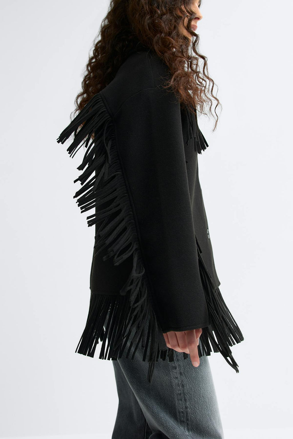 Fringe jacket