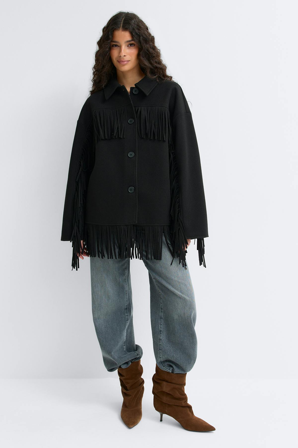 Fringe jacket