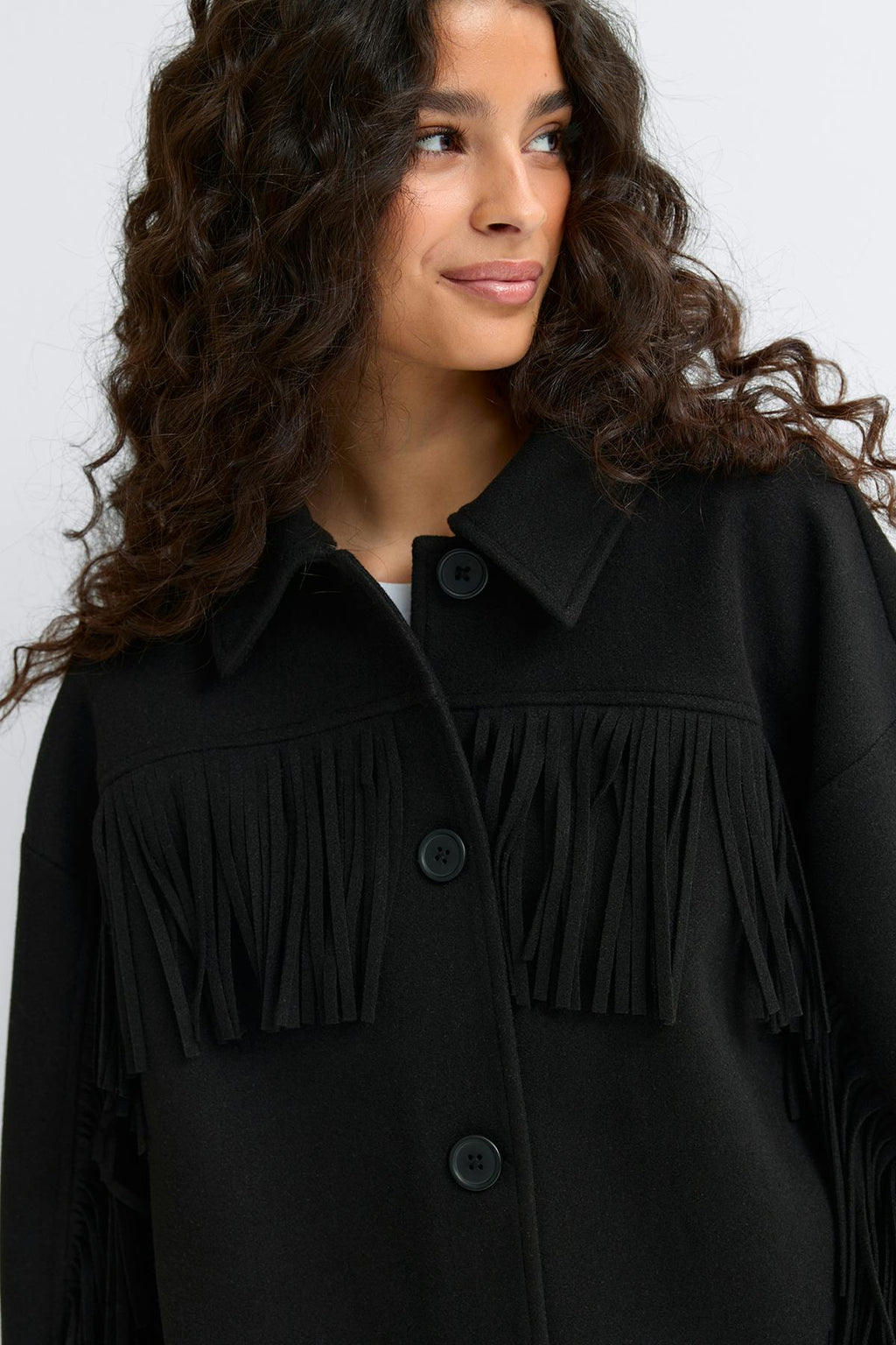 Fringe jacket
