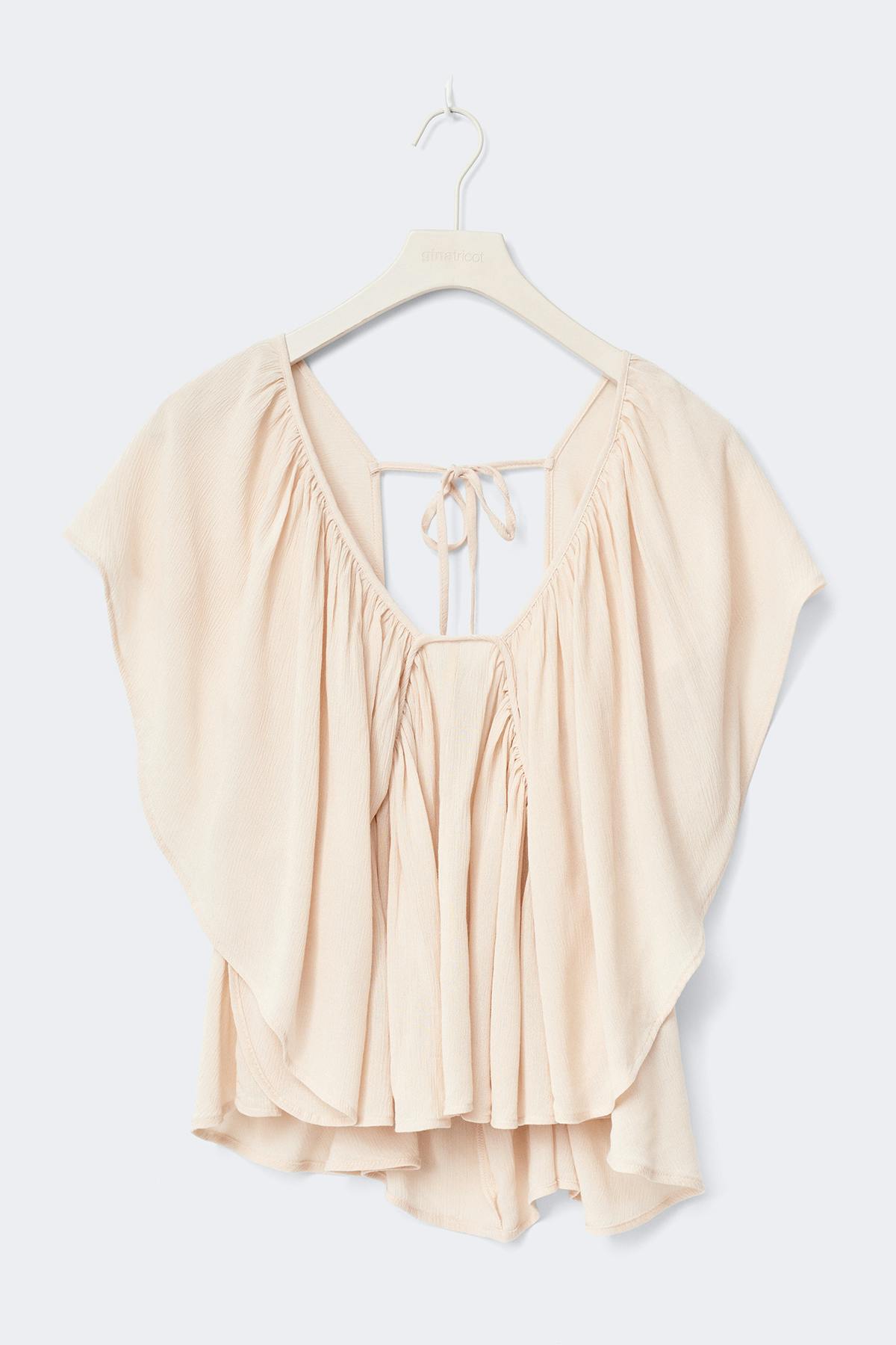 14+ coral blouse