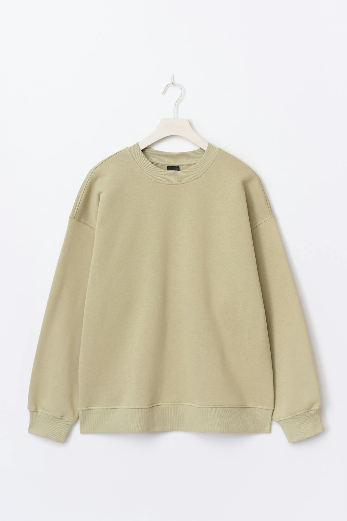 Oversized crew neck sweater