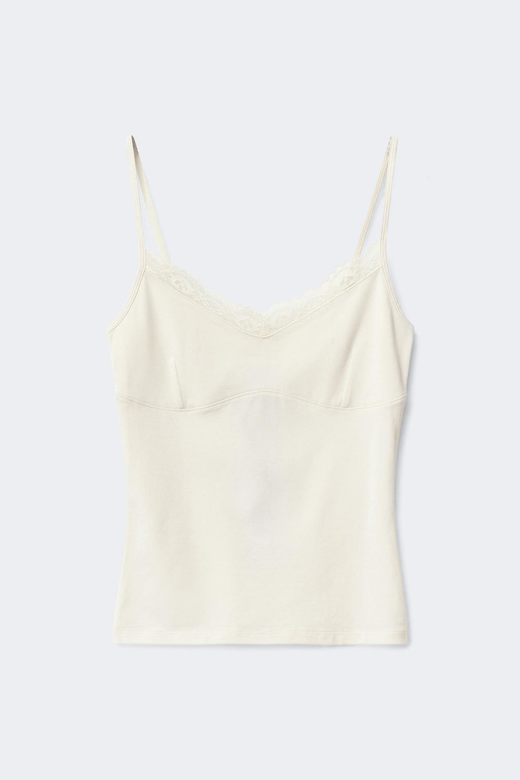 Lace strap singlet