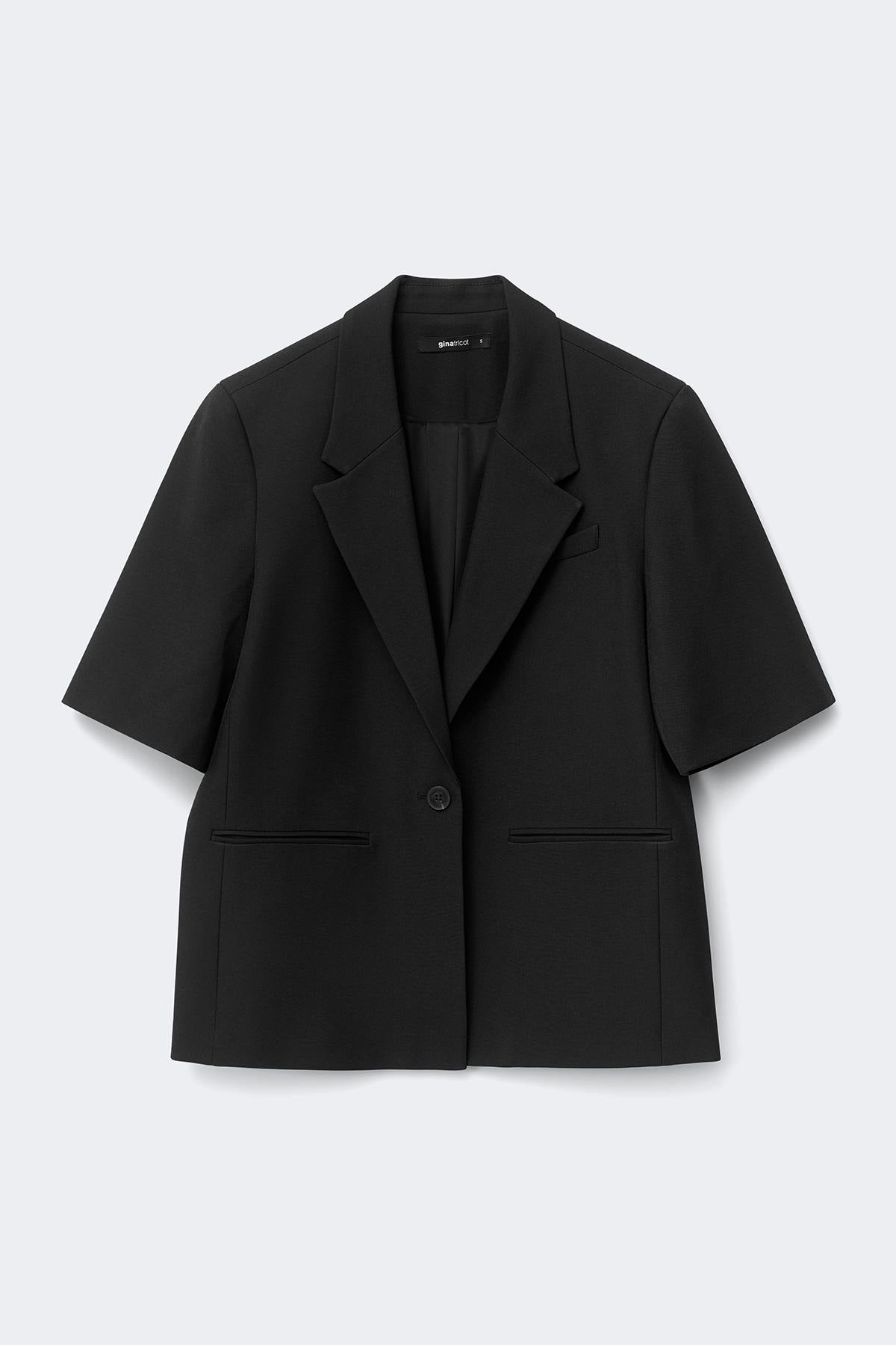 Short sleeve blazer