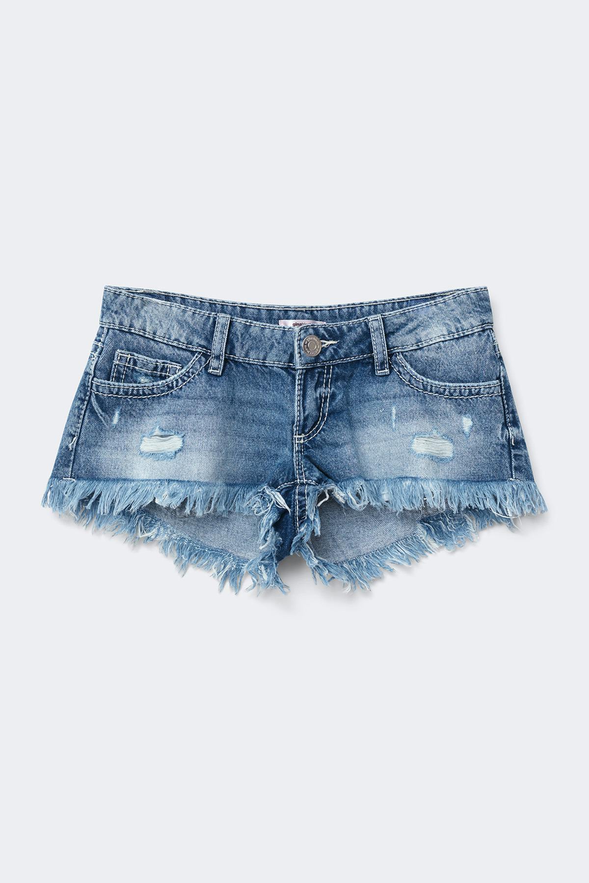 14+ slay low denim shorts