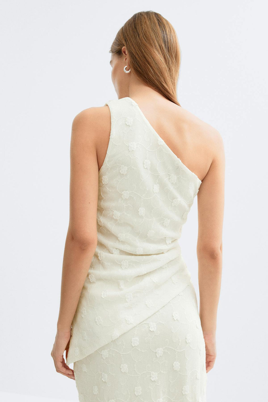 3d one shoulder top