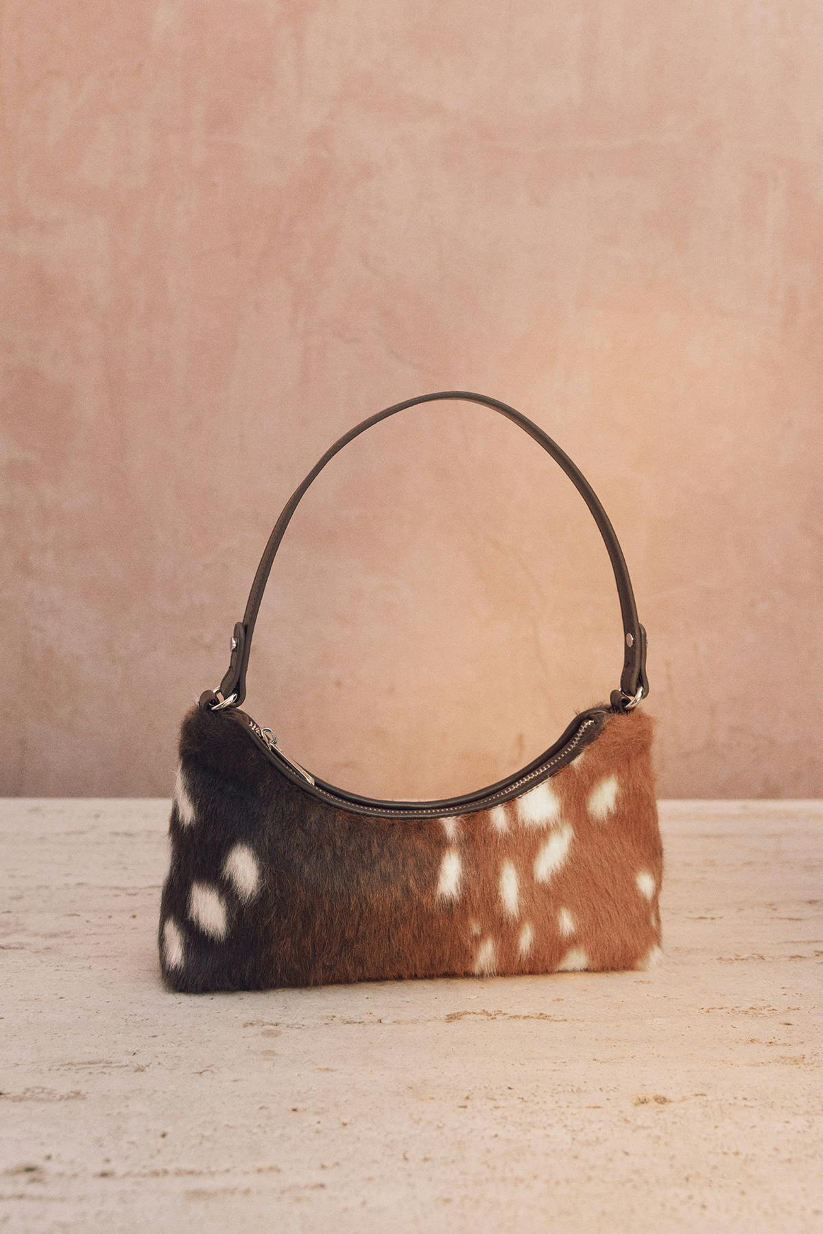 Hair-on mini bag