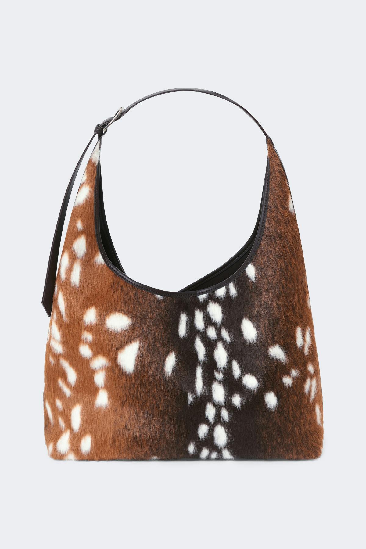 Hair - on shoulder bag