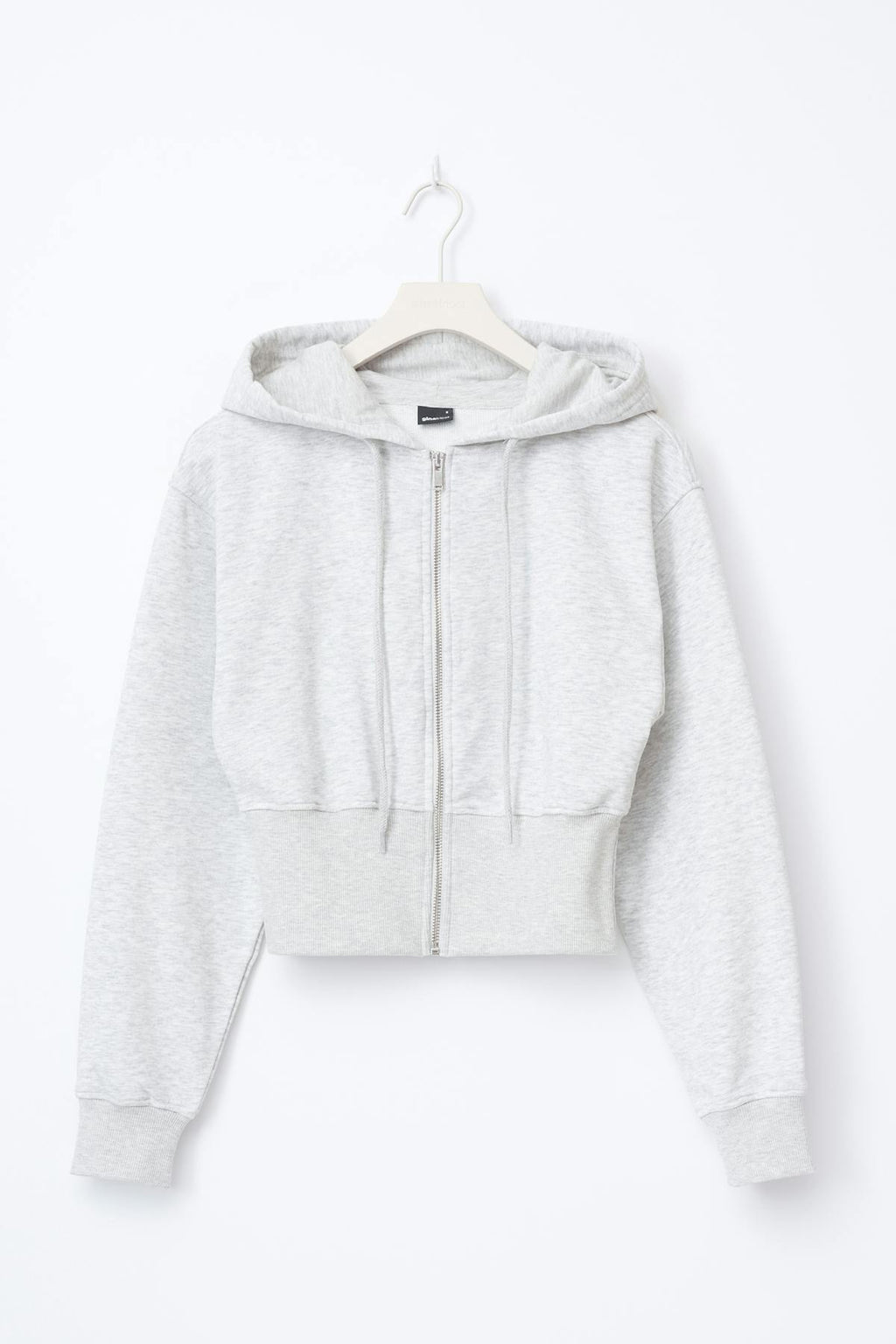 Slim fit zip hoodie