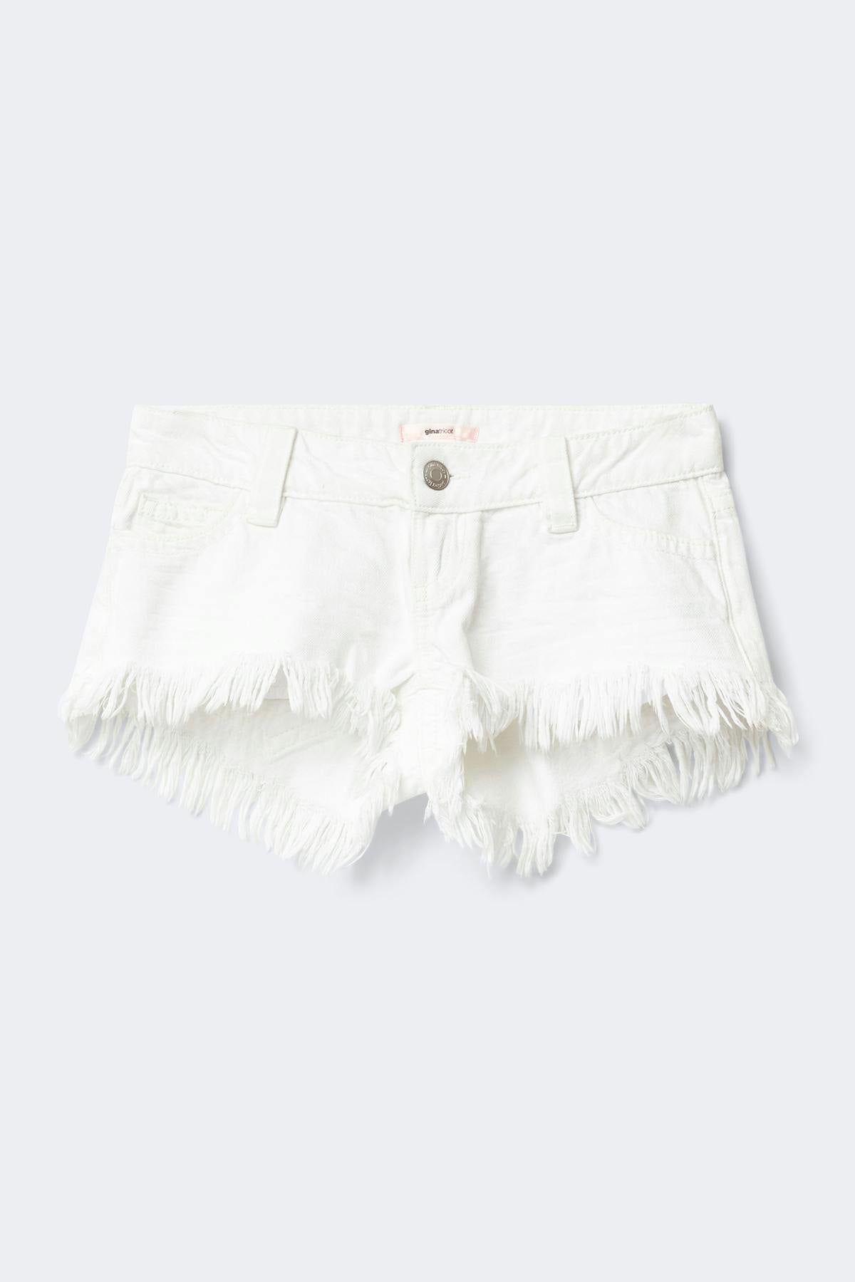 14+ for real low denim shorts