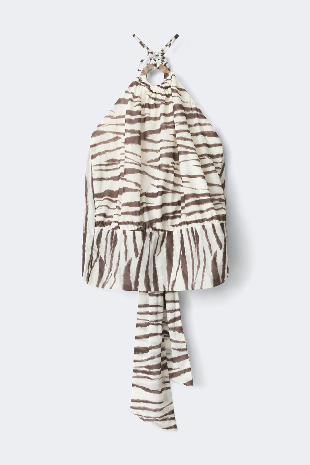 Halterneck tie top