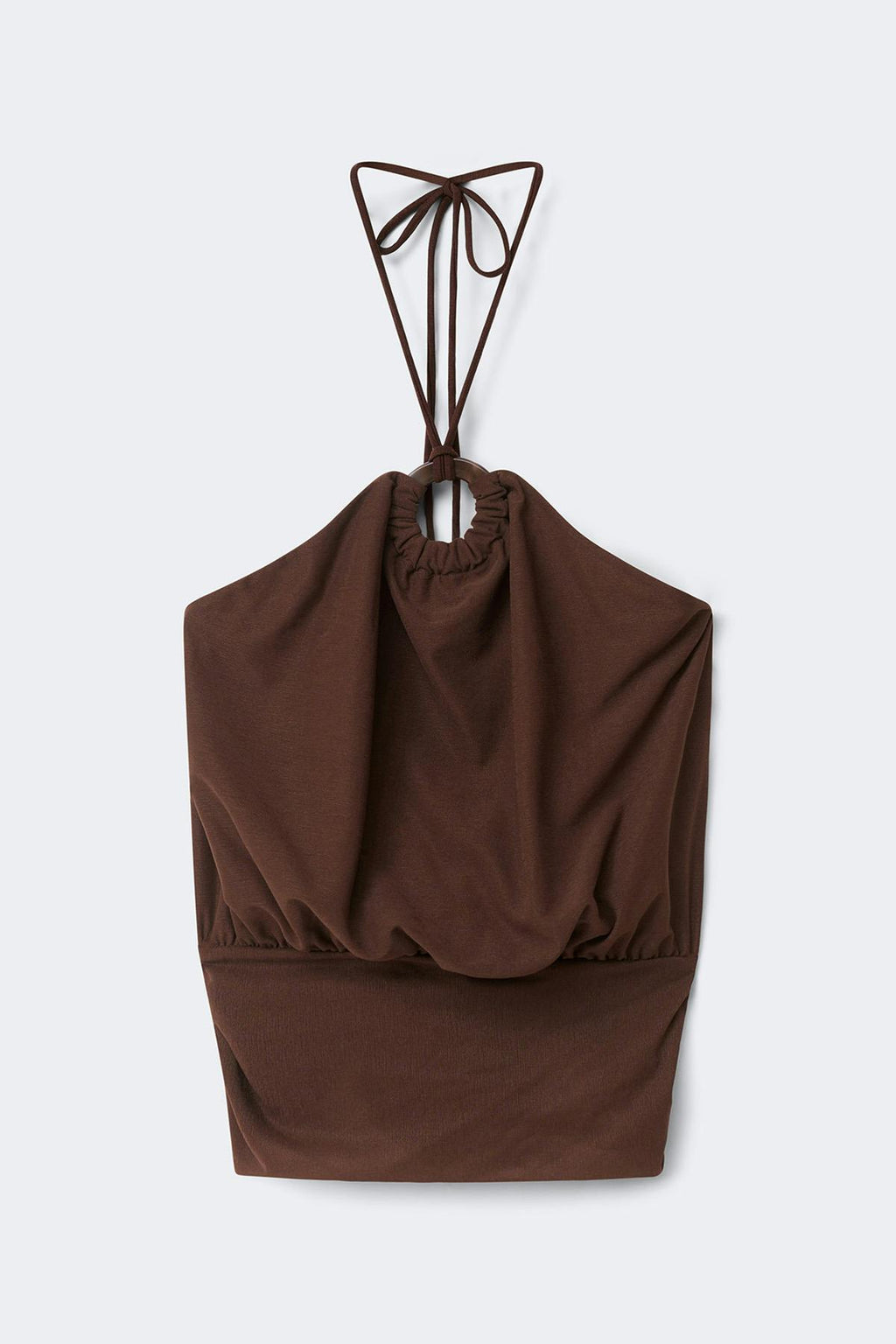 Halterneck tie top