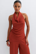 Halterneck top