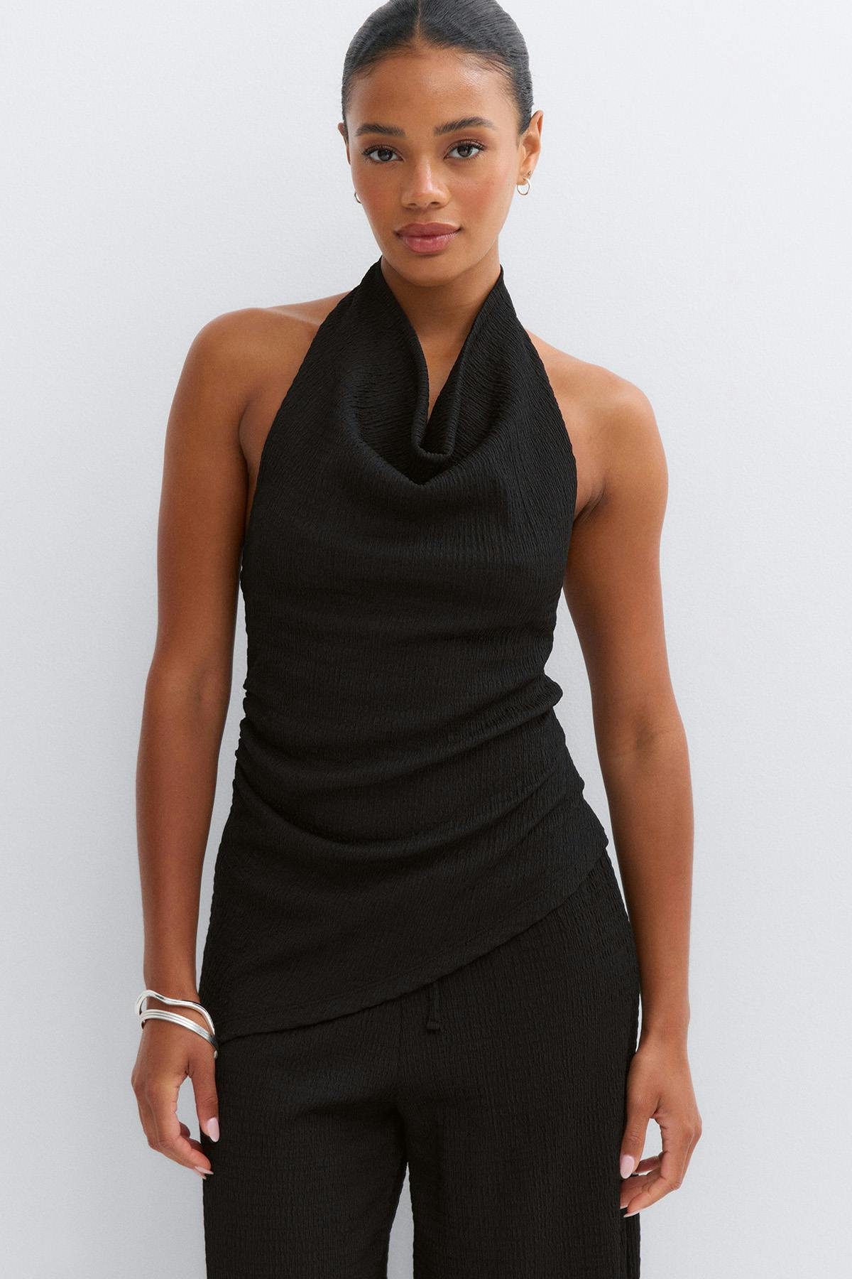 Halterneck top