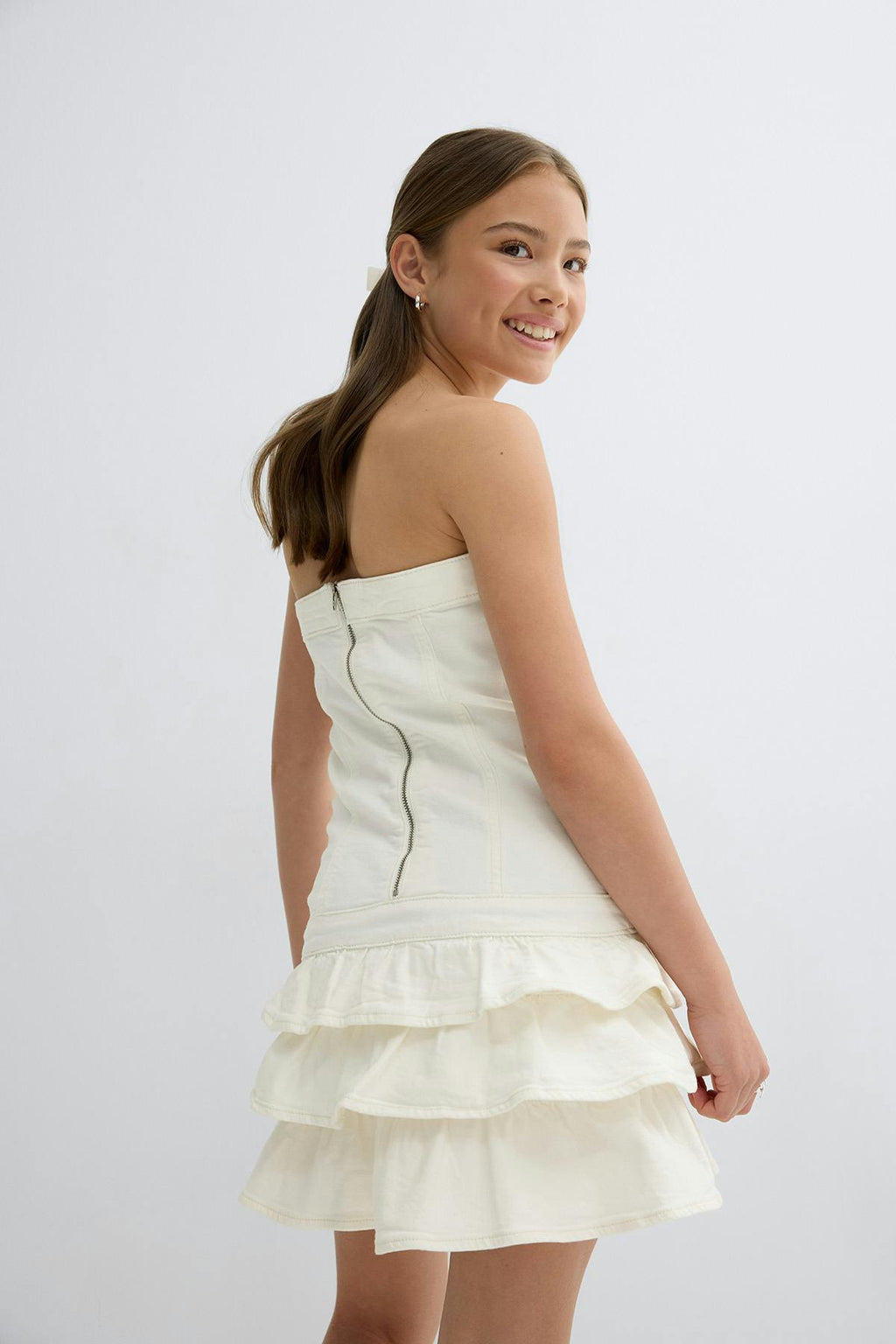 Y jeanqueen smock dress