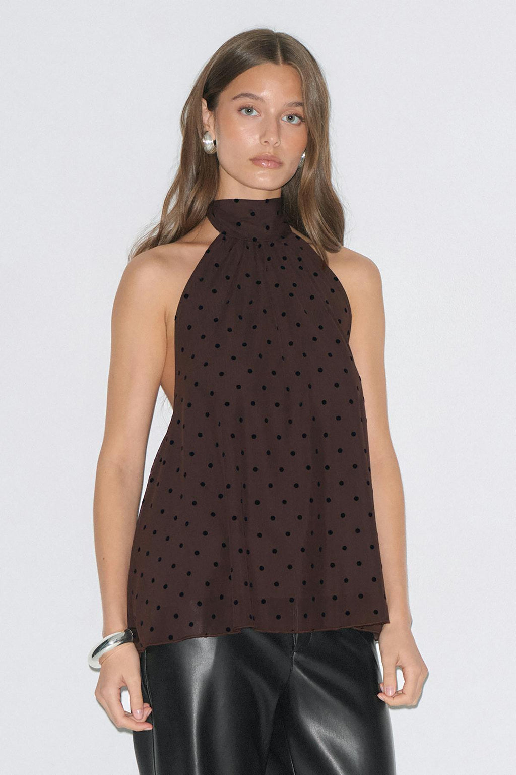Halterneck top