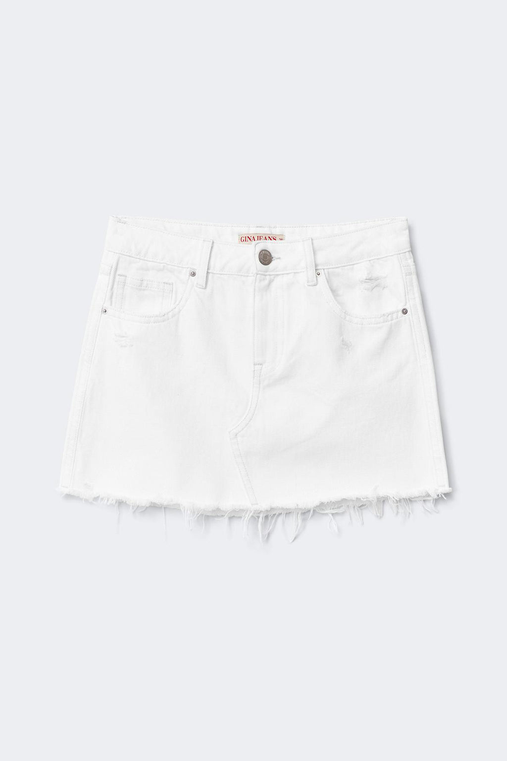 Blue crush denim skirt