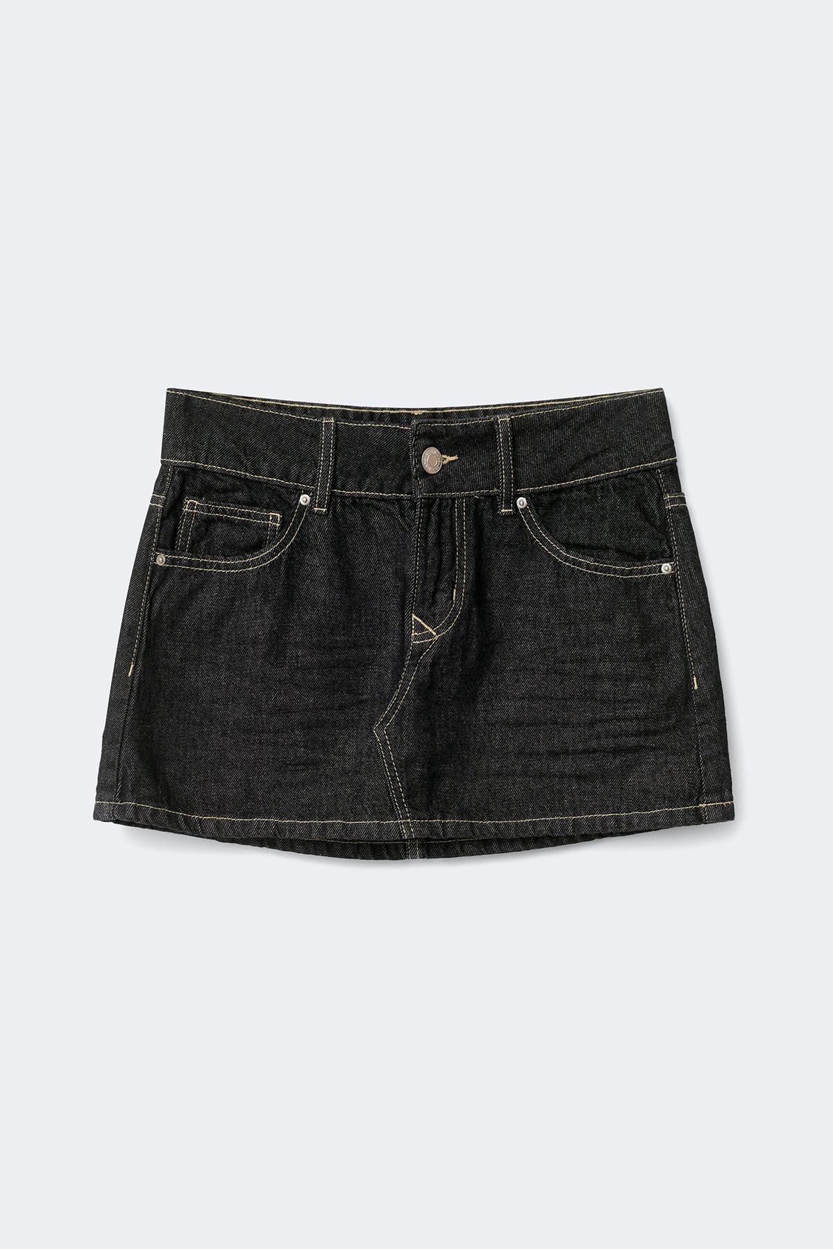 Glow low mini skirt