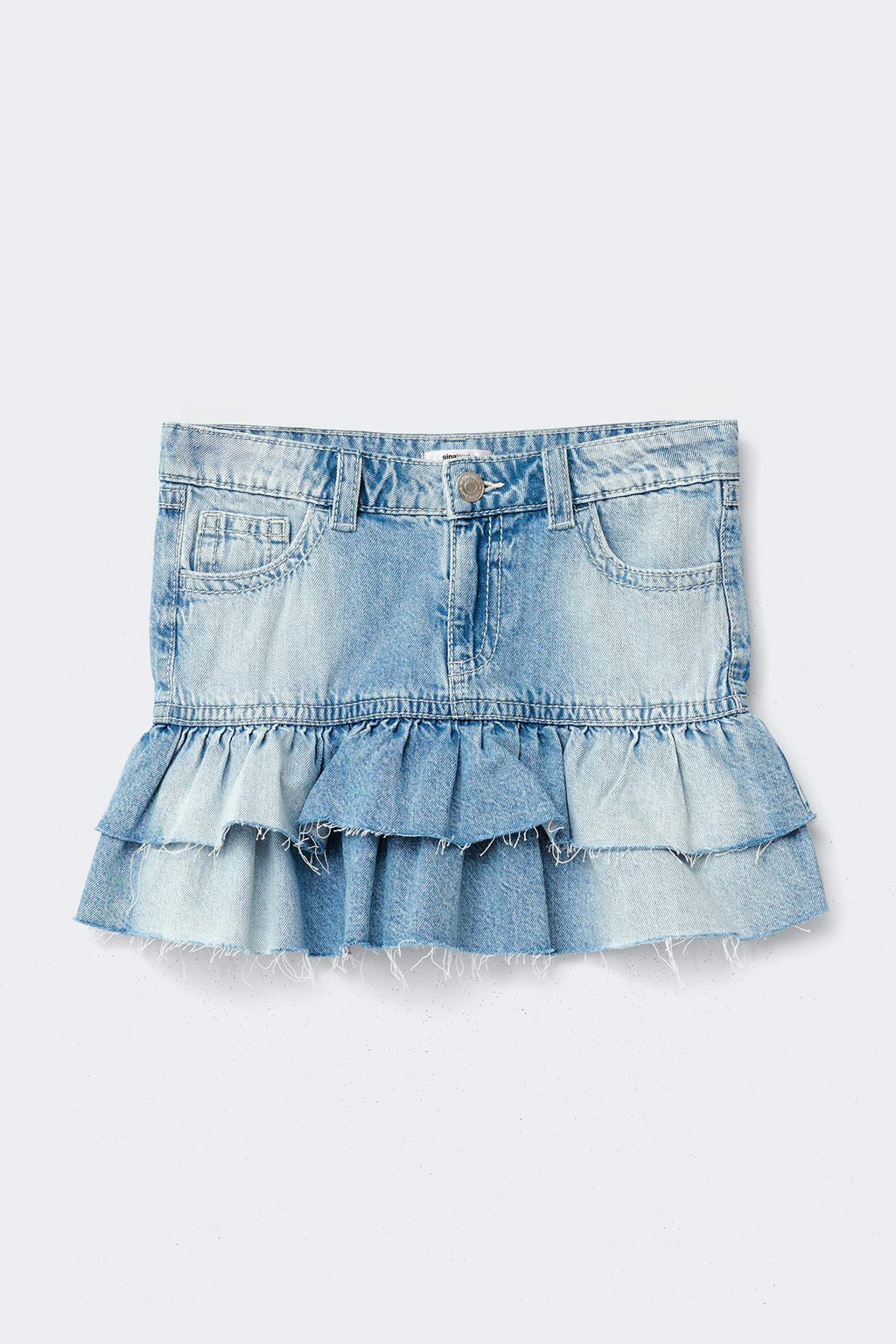 Y denimdoll frill skirt