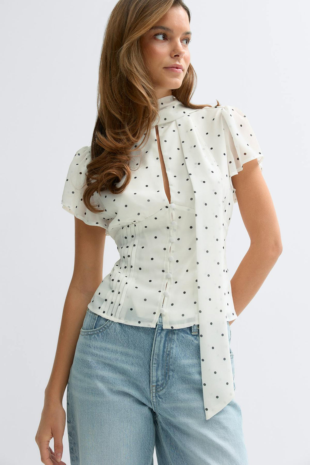 Sheer blouse