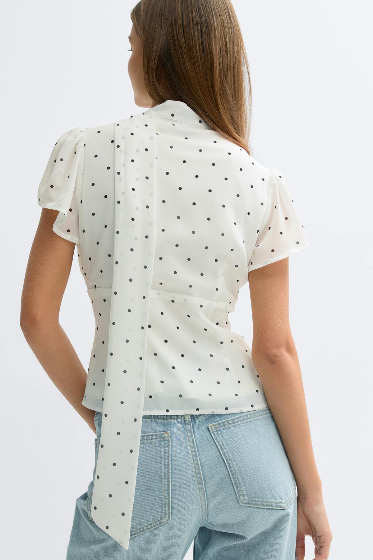 Sheer blouse