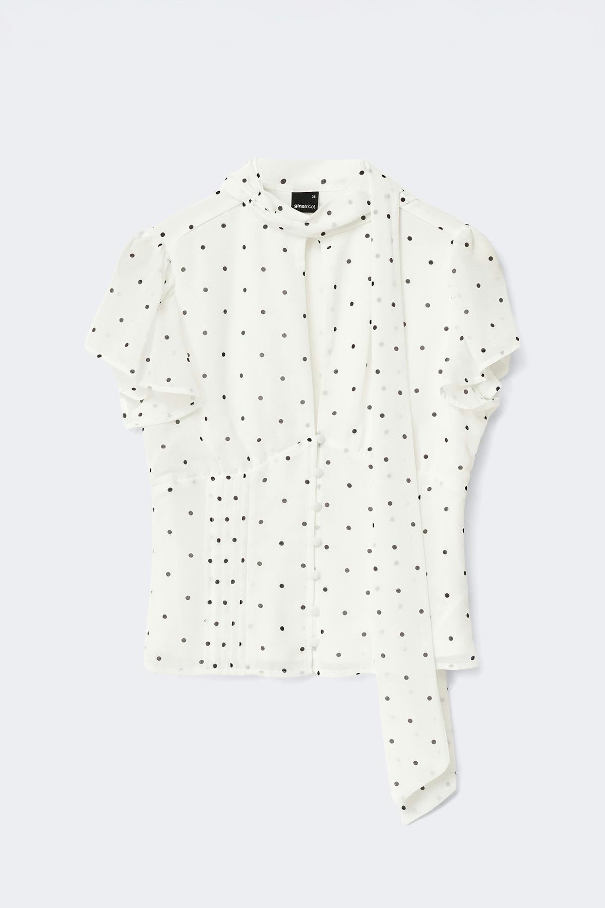 Sheer blouse