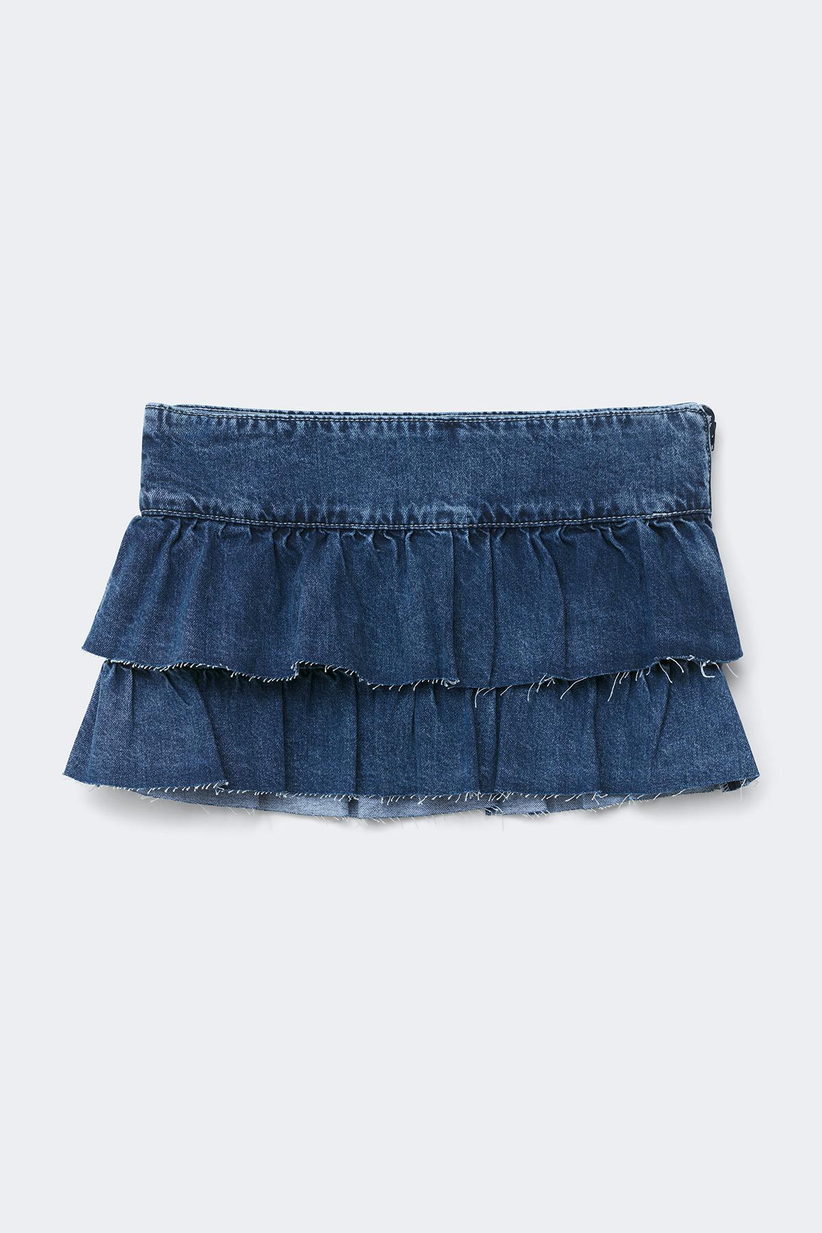 14+ bluebabe denim skirt