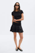 Mini frill skirt