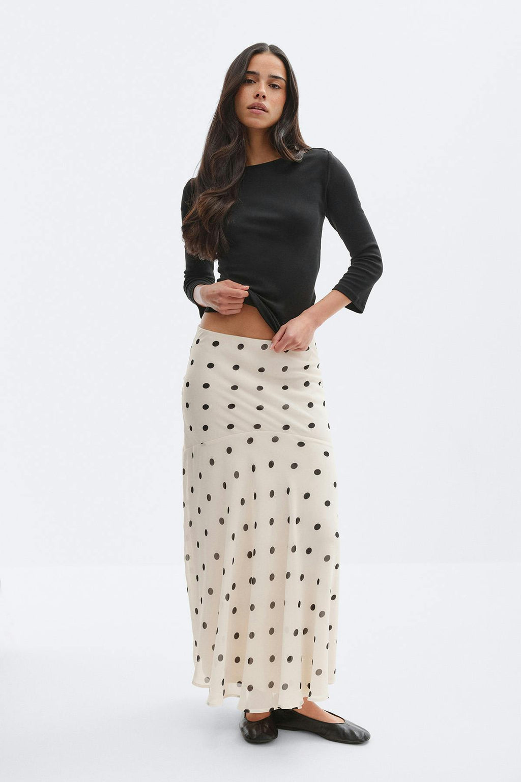 Chiffon skirt