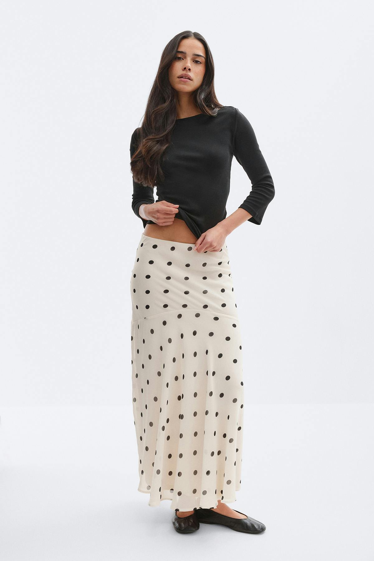 Chiffon skirt