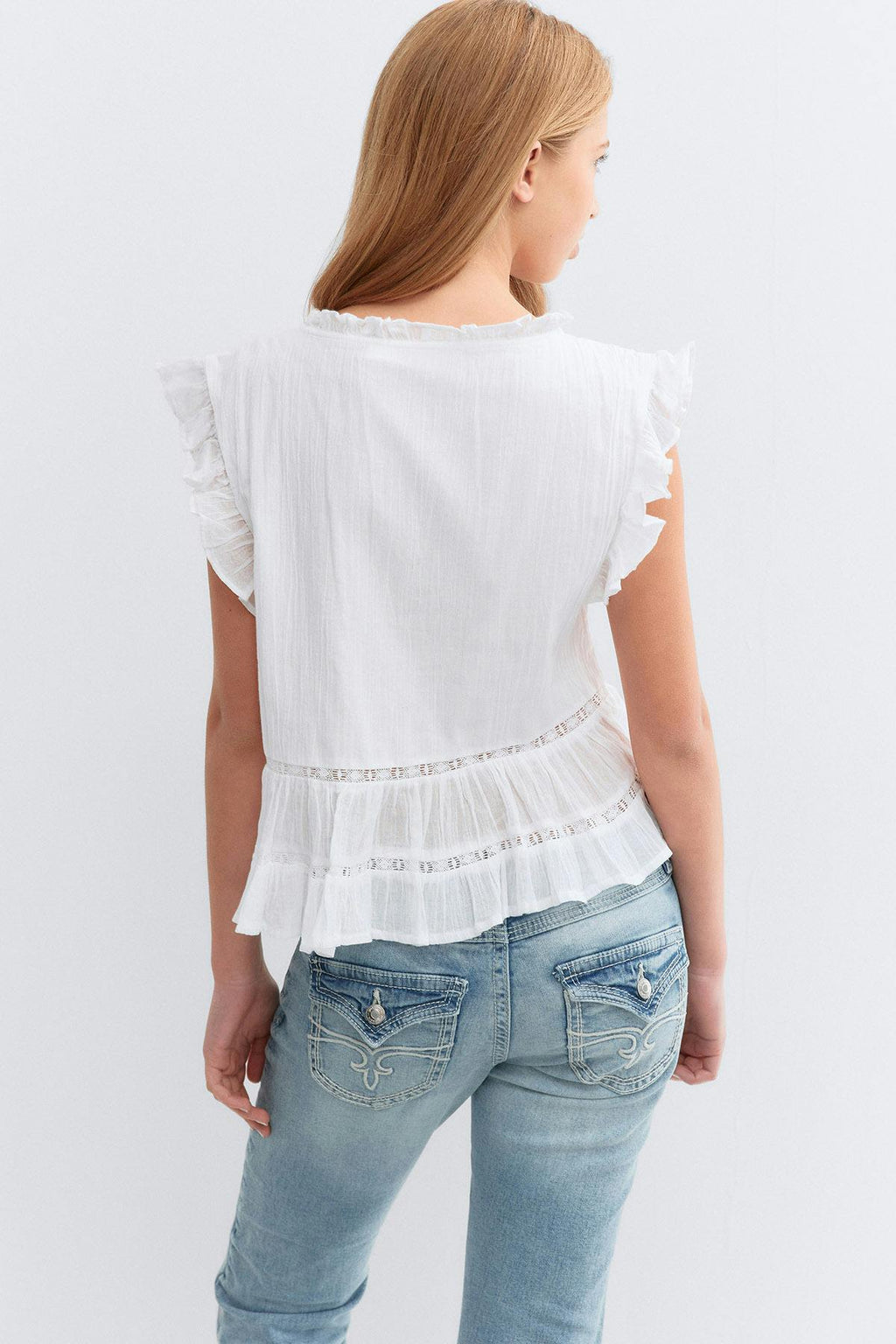 Y boho blouse