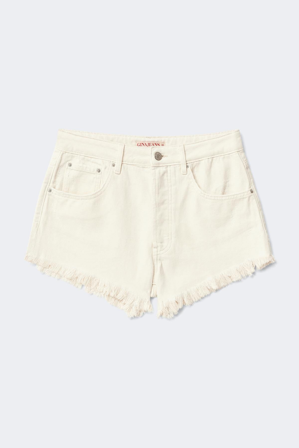 Blue crush denim shorts