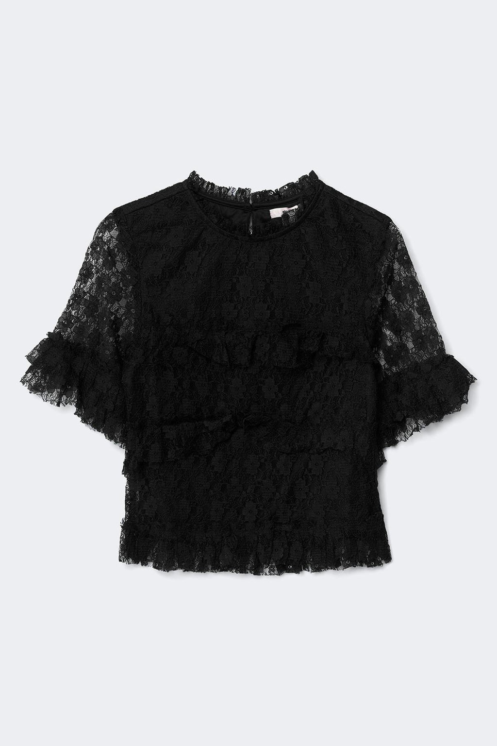 14+ frill lace top